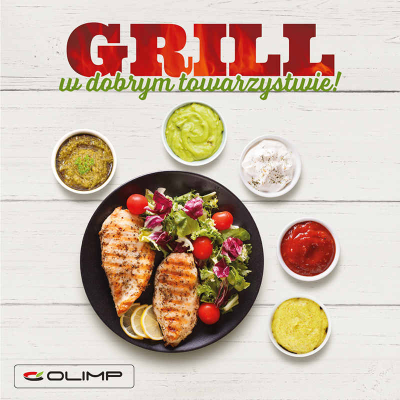 Grill w dobrym towarzystwie w Restauracji OLIMP - Galeria Korona Kielce