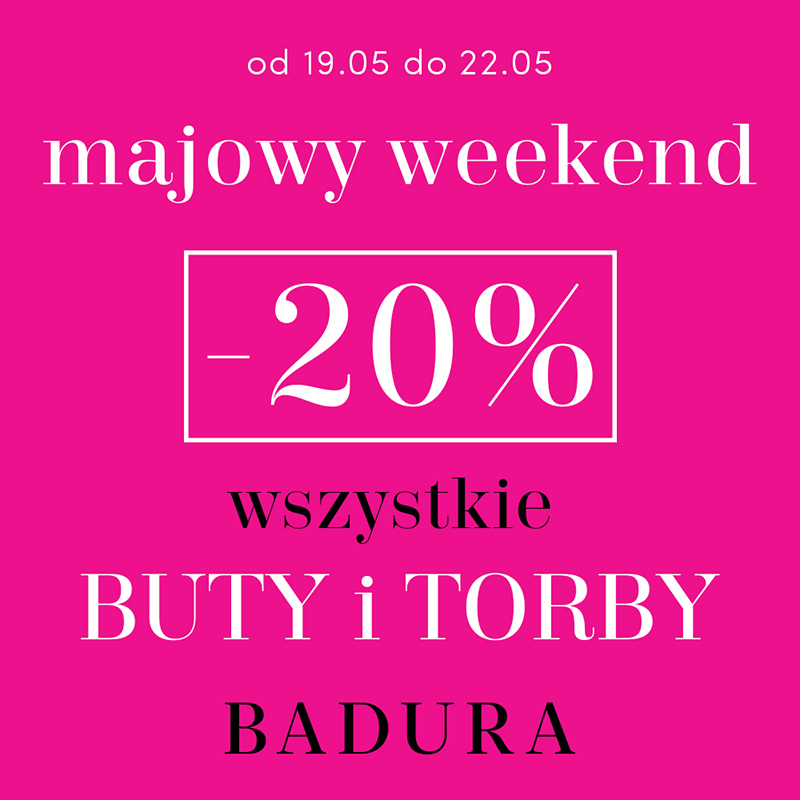 Majowy weekend z BADURĄ - Galeria Korona Kielce