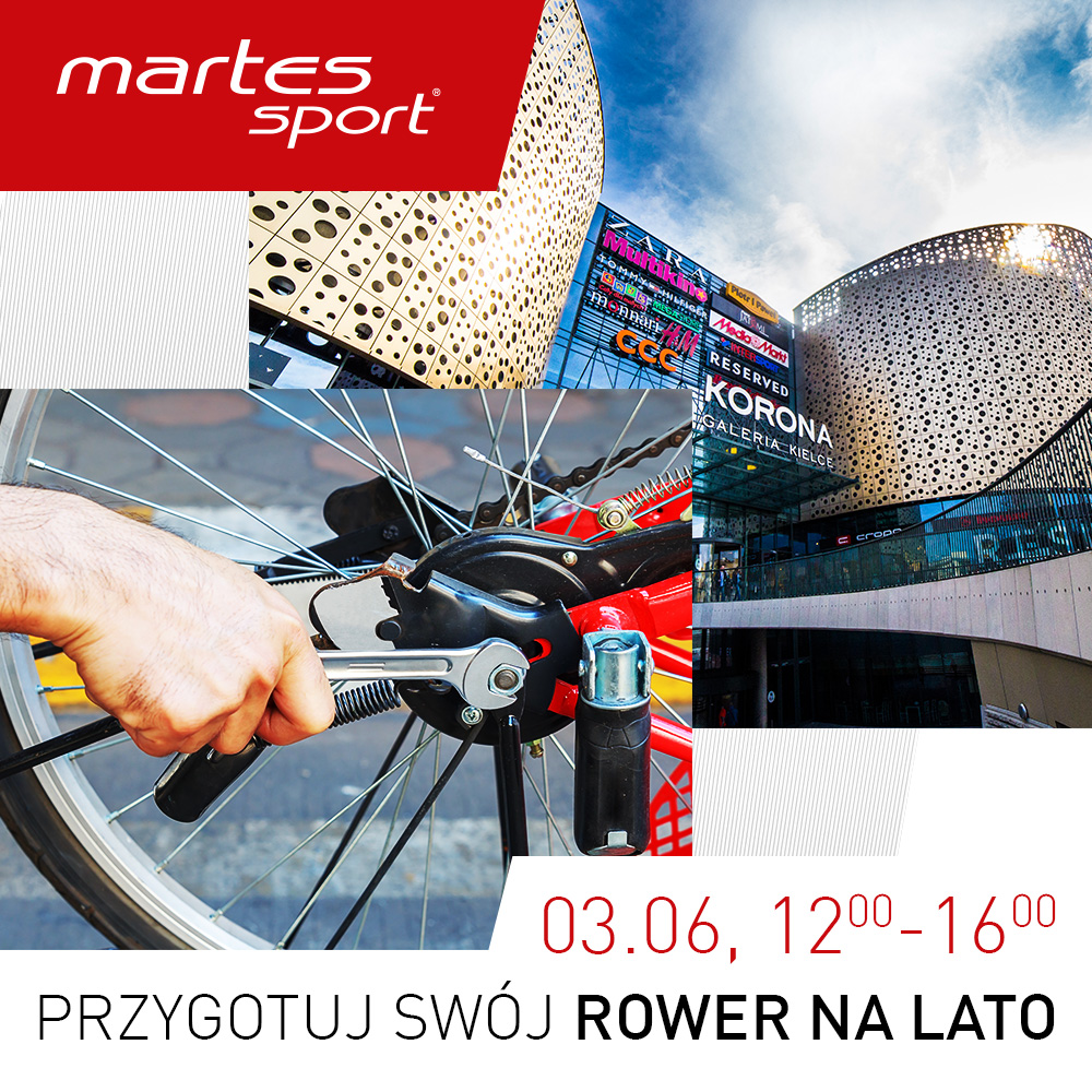 Przygotuj swój rower na lato - Galeria Korona Kielce