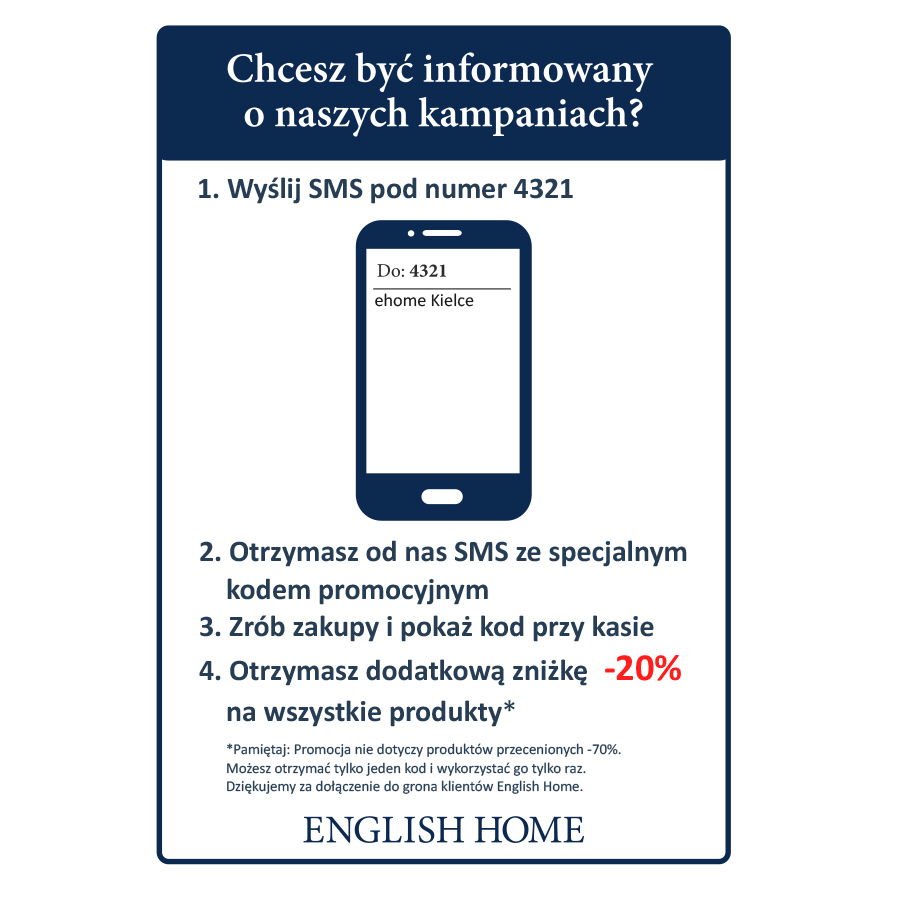 Wyślij SMS, zrób zakupy i ciesz się dodatkowym rabatem! - Galeria Korona Kielce