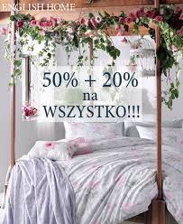 50% + 20% rabatu na wszystko w ENGLISH HOME! - Galeria Korona Kielce