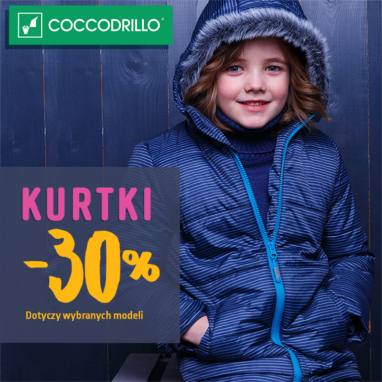 Kurtki -30% w COCCODRILLO - Galeria Korona Kielce
