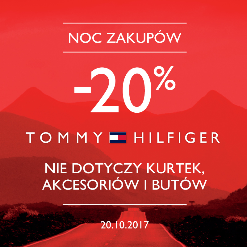 Noc Zakupów z salonem TOMMY HILFIGER - Galeria Korona Kielce