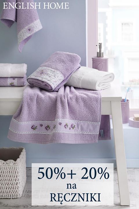 50%+20% rabatu na ręczniki w ENGLISH HOME - Galeria Korona Kielce