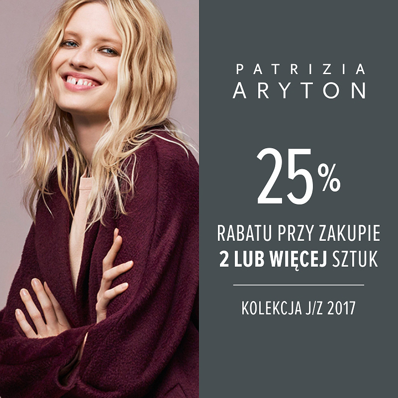 Promocja w Salonie PATRIZIA ARYTON - Galeria Korona Kielce