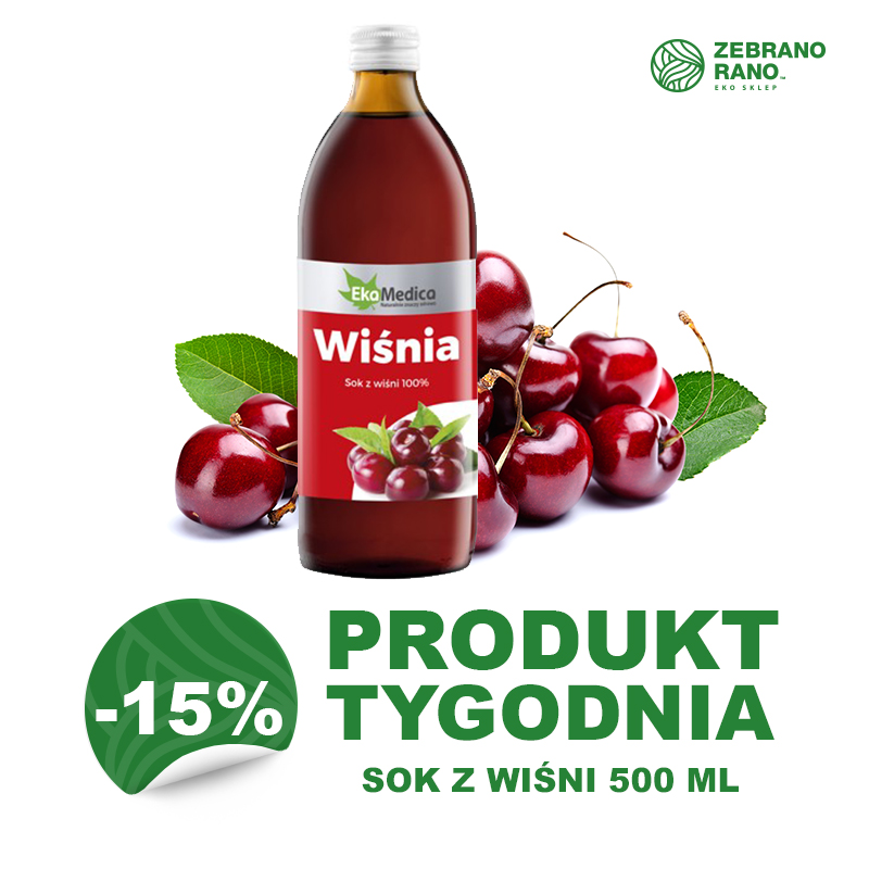 W Czasie Kwesty Zebrano Do Puszki 150 Zł Sok wiśniowy Medicura -15% w ZEBRANO RANO - Galeria Korona Kielce