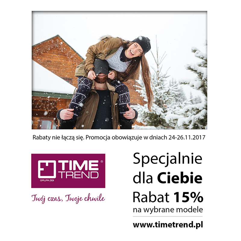 Black Friday w salonie TIME TREND - Galeria Korona Kielce