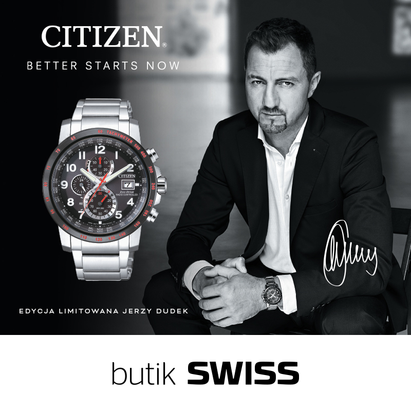 Limitowany model zegarka CITIZEN w SWISS - Galeria Korona Kielce
