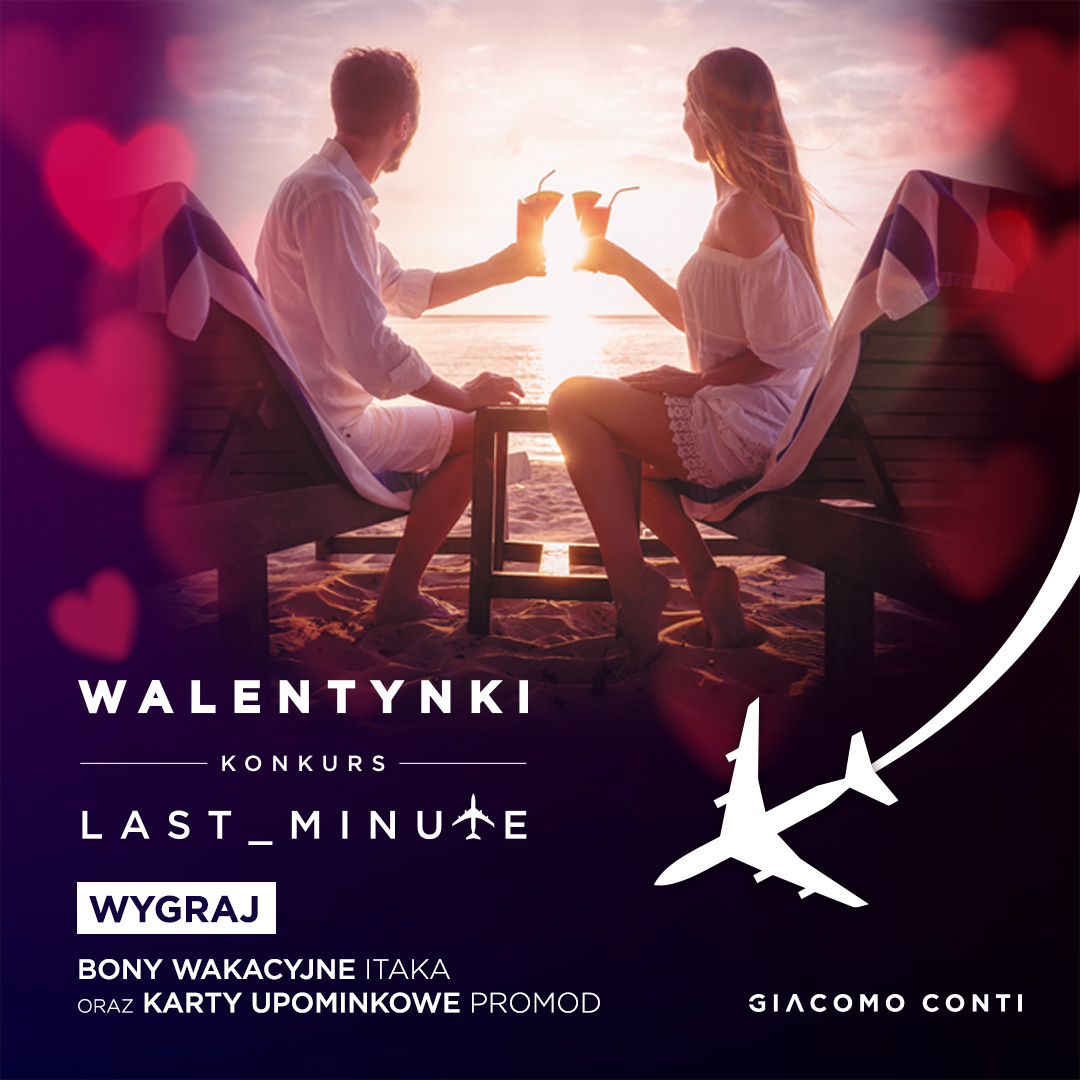 Konkurs GIACOMO CONTI – Walentynki Last Minute - Galeria Korona Kielce