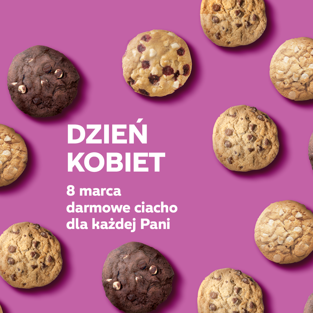 Darmowe ciasteczko na Dzień Kobiet w SUBWAY! - Galeria Korona Kielce