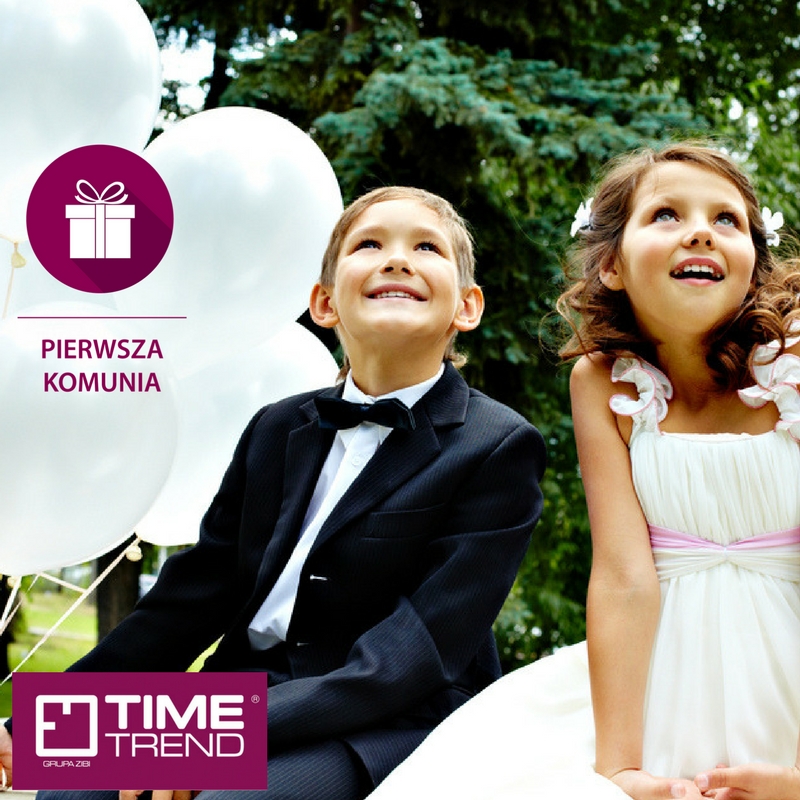 Prezent na I Komunię z TIME TREND - Galeria Korona Kielce