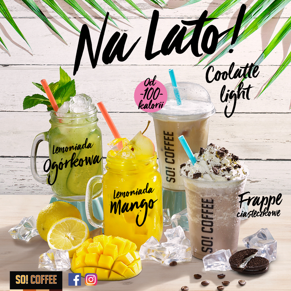 Smaczne promocje SO!COFFEE - Galeria Korona Kielce
