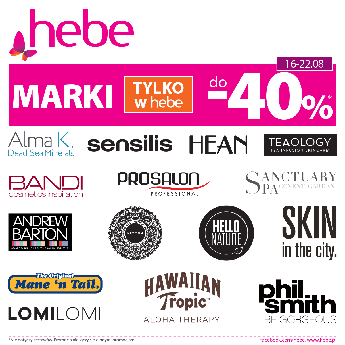 Hebe – oferta promocyjna - Galeria Korona Kielce
