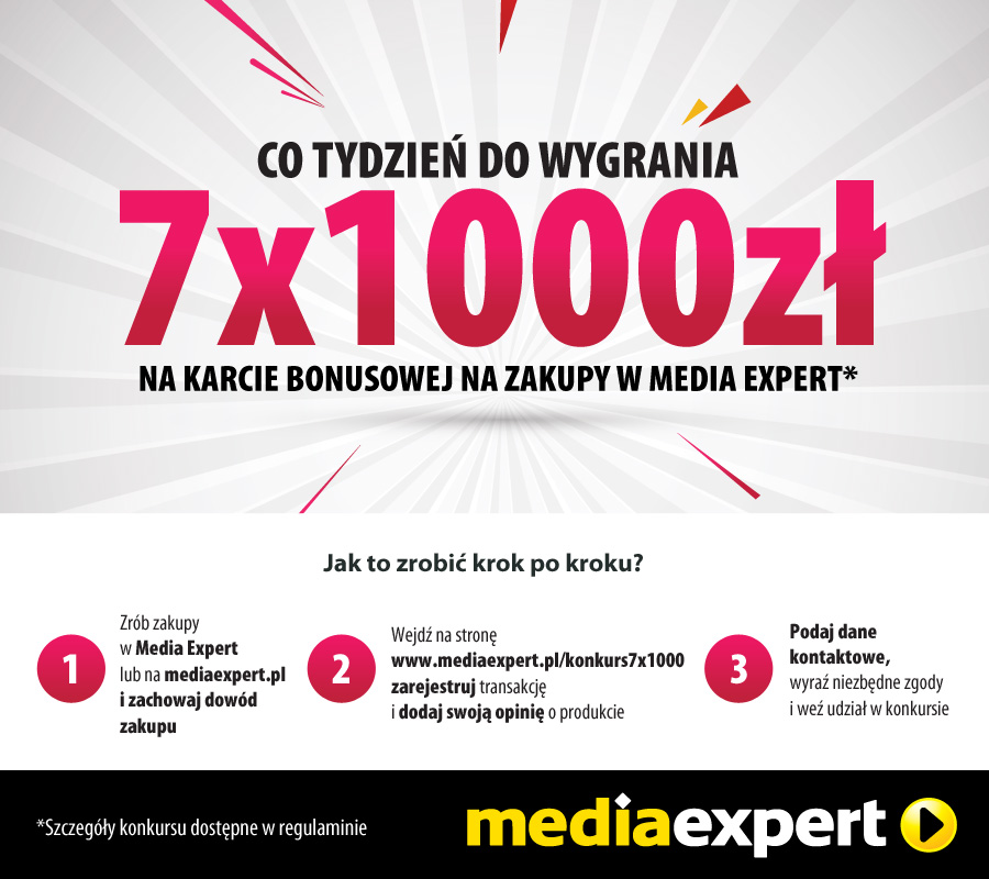 Konkurs Media Expert - Galeria Korona Kielce