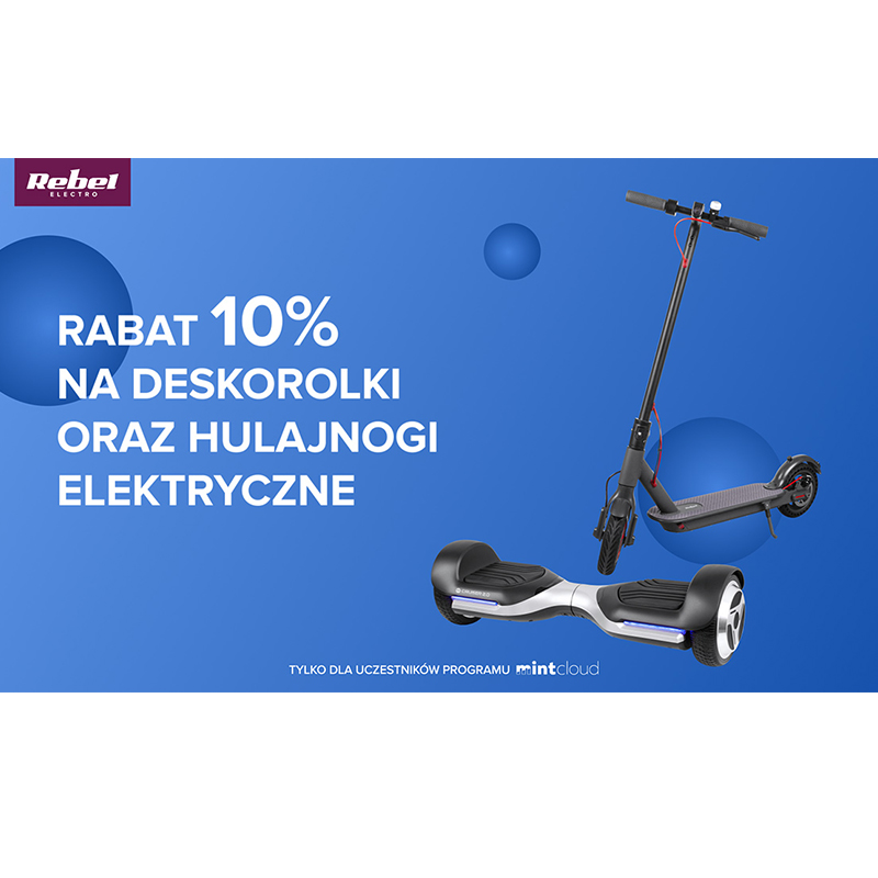 -10% w REBEL ELECTRO - Galeria Korona Kielce