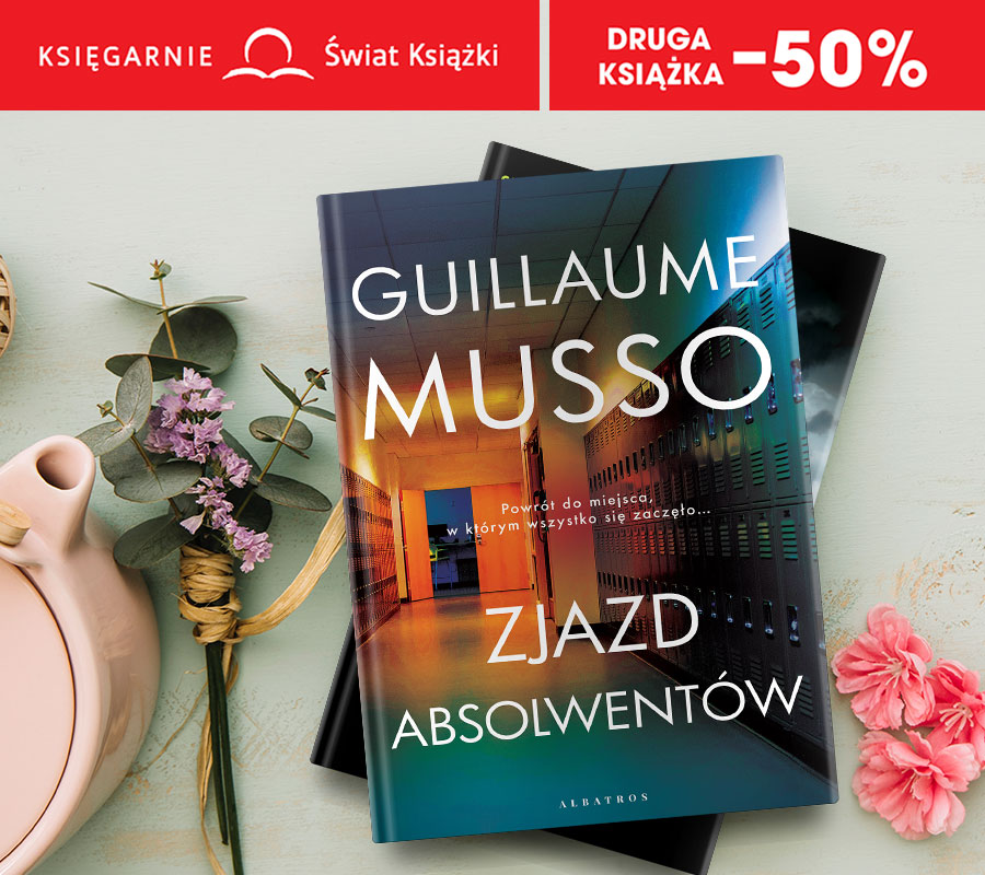 Druga książka -50% w KSIEGARNIACH ŚWIAT KSIĄŻKI! - Galeria Korona Kielce