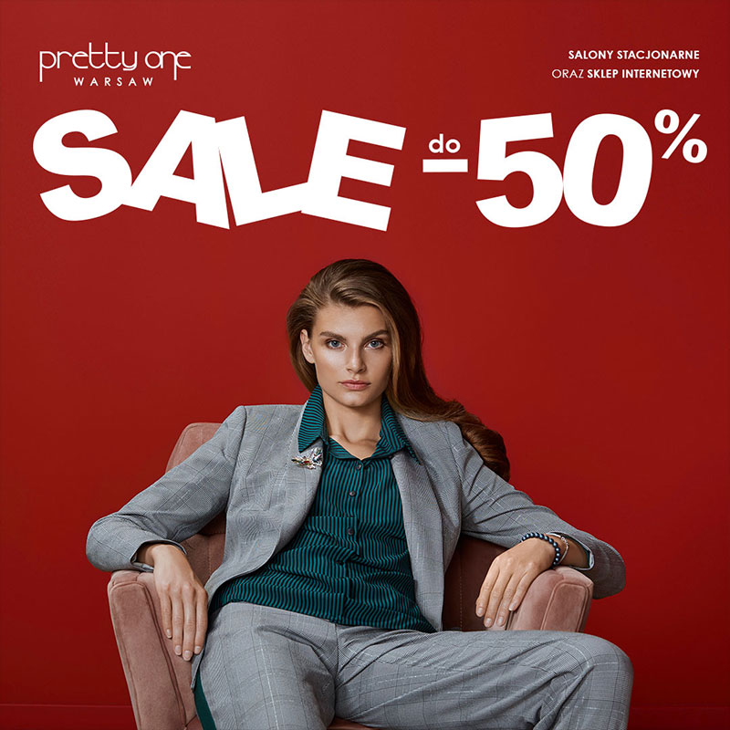 Wyprzedaż z rabatami do 50% w Pretty One - Galeria Korona Kielce
