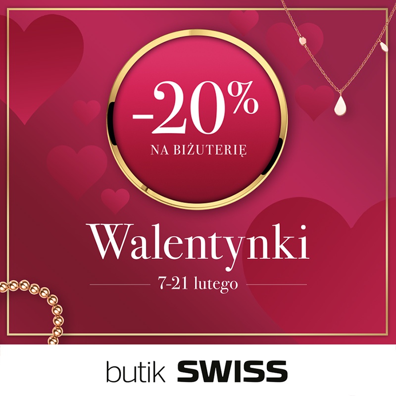 Walentynki w Swiss - Galeria Korona Kielce