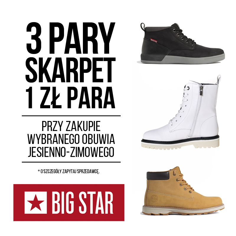 Zapraszamy do Big Star - Galeria Korona Kielce