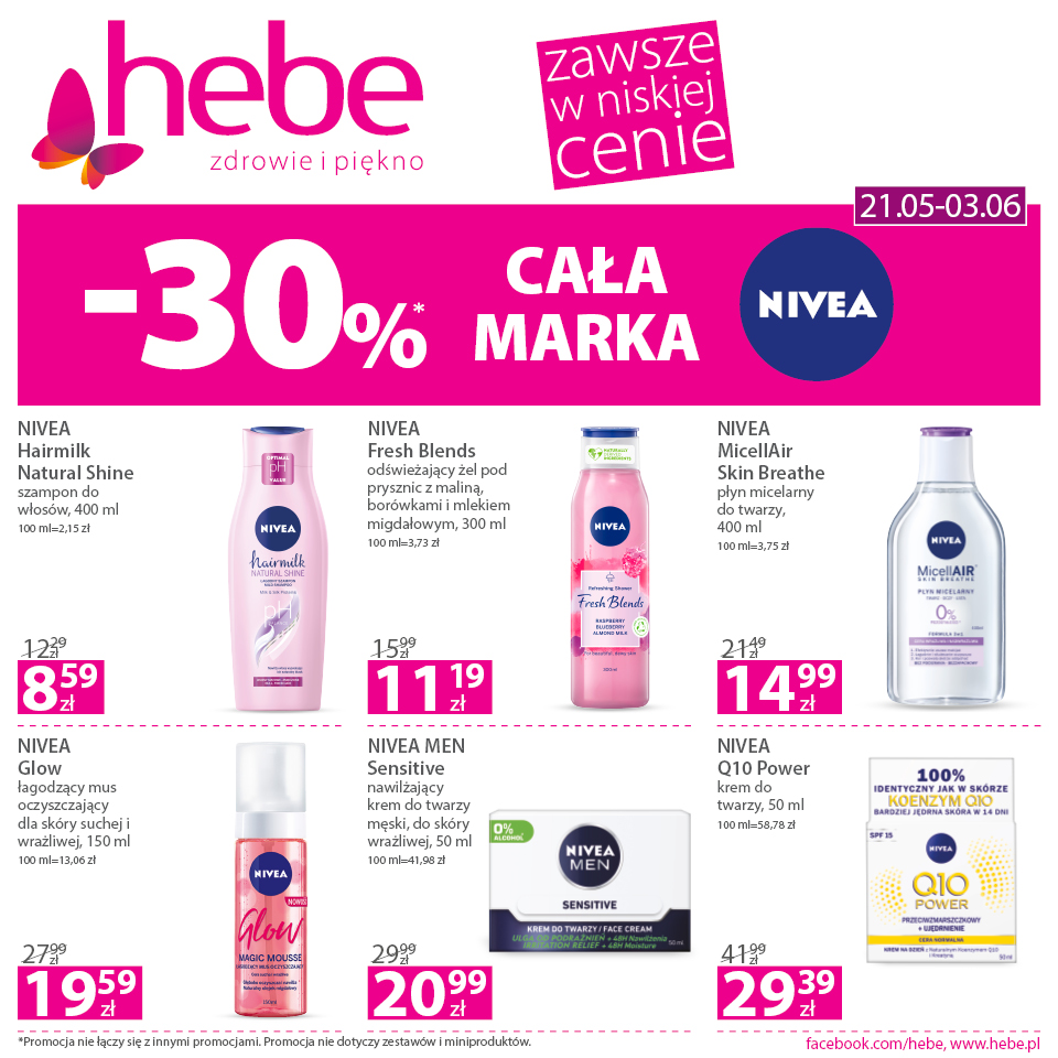 CAŁA MARKA NIVEA -30% - Galeria Korona Kielce