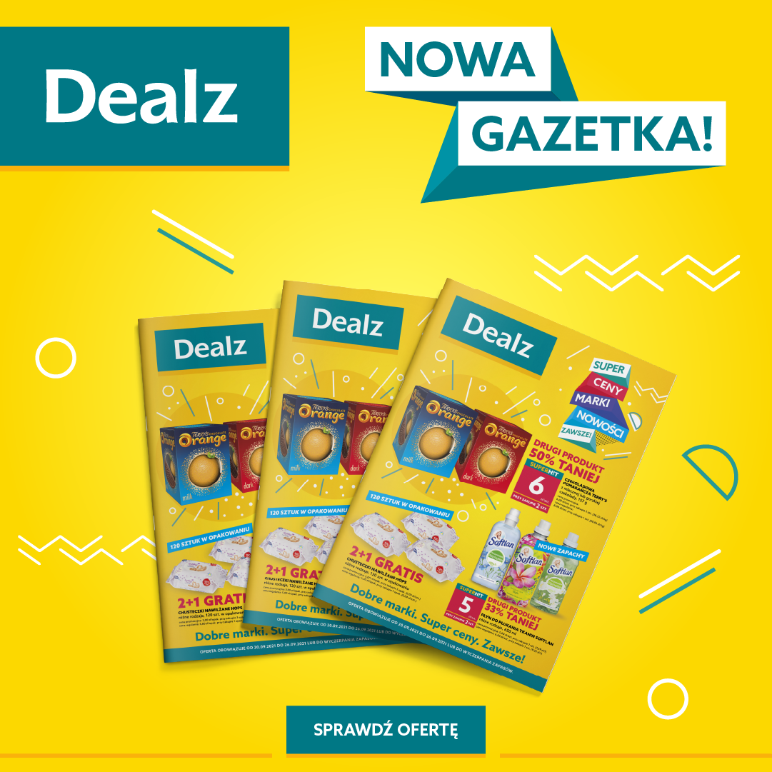 Gazetka Dealz 20.09-26.09 - Galeria Korona Kielce