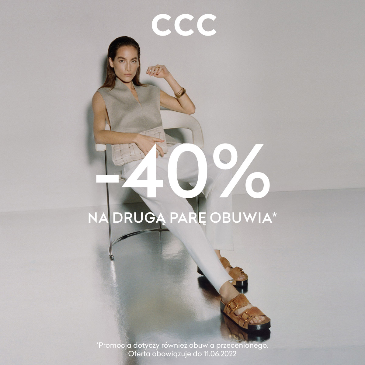 – 40% na drugą parę obuwia w CCC! - Galeria Korona Kielce