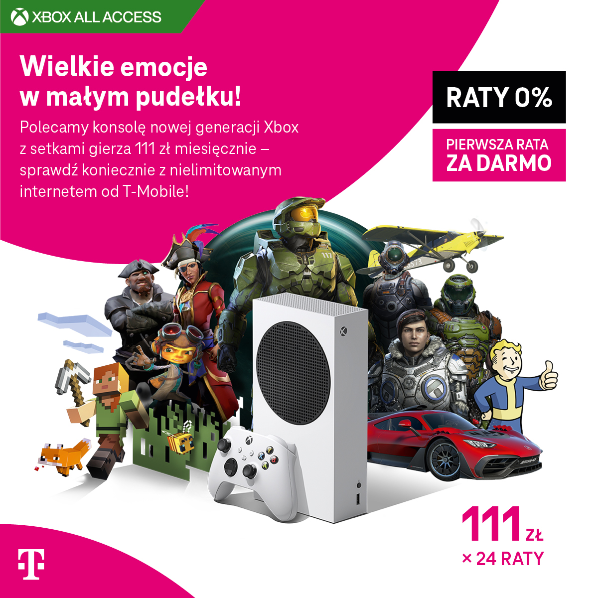 Wielkie emocje z Xbox w T-Mobile - Galeria Korona Kielce