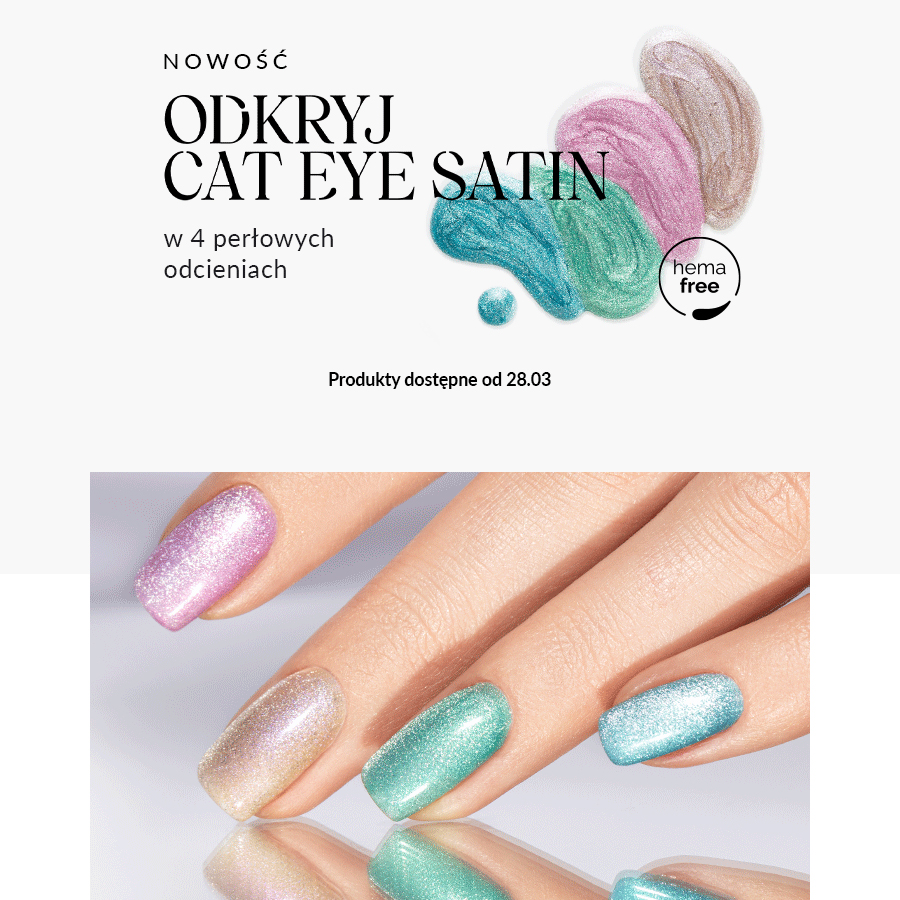 Kolekcja wiosenna Cat Eye w NeoNail - Galeria Korona Kielce