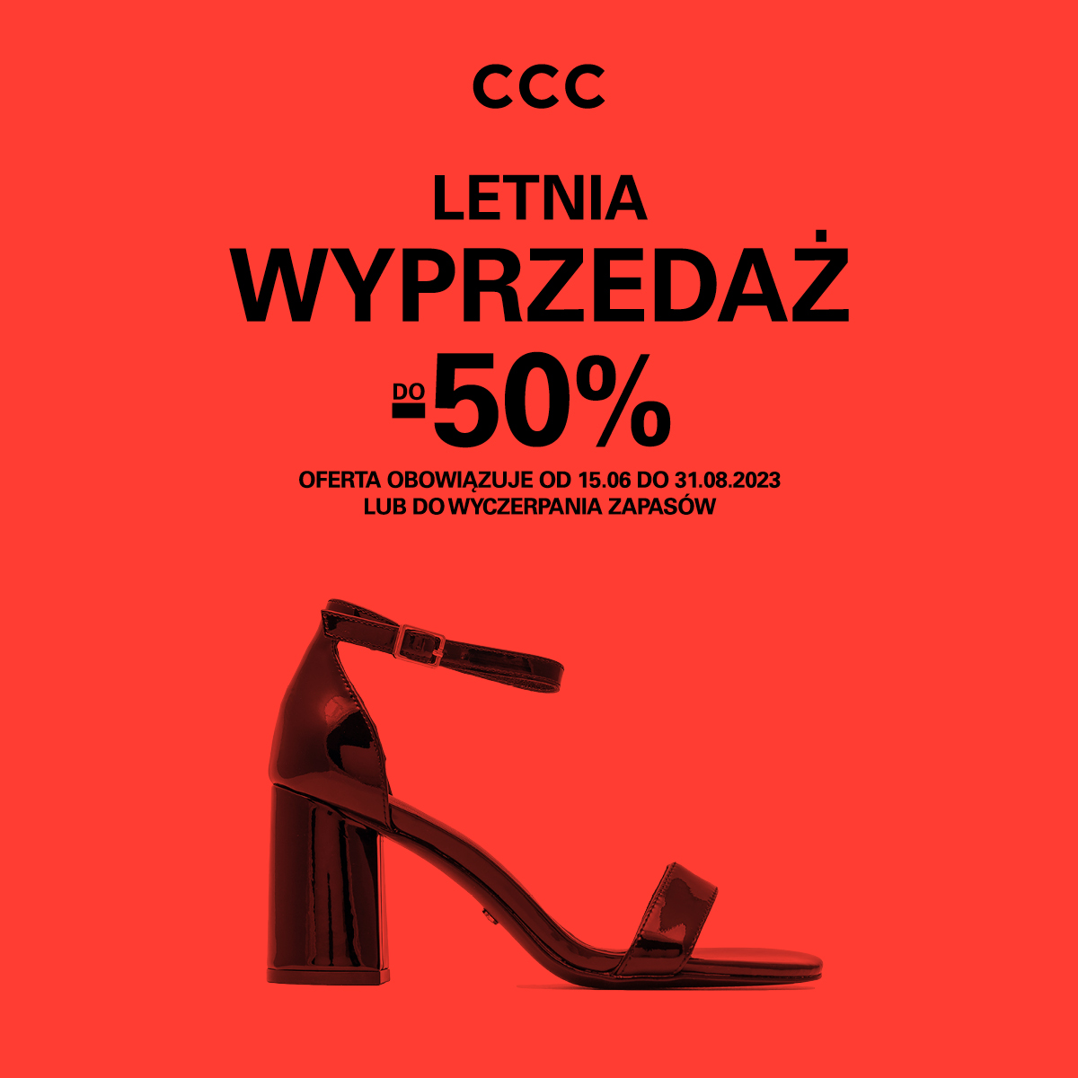 Letnia wyprzedaż w CCC do -50%! - Galeria Korona Kielce