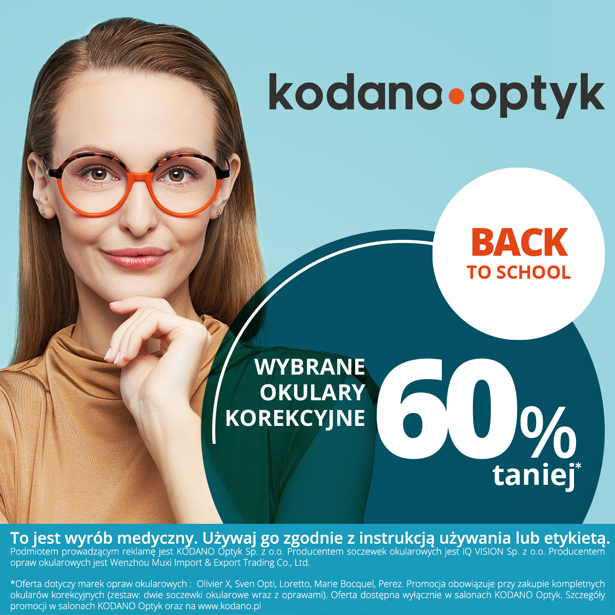 Wybrane okulary korekcyjne 60% taniej - Galeria Korona Kielce
