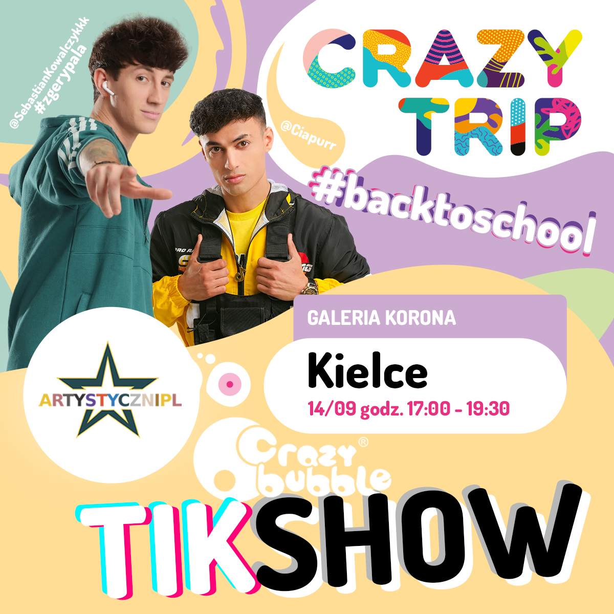 TikShow – Crazy Bubble - Galeria Korona Kielce
