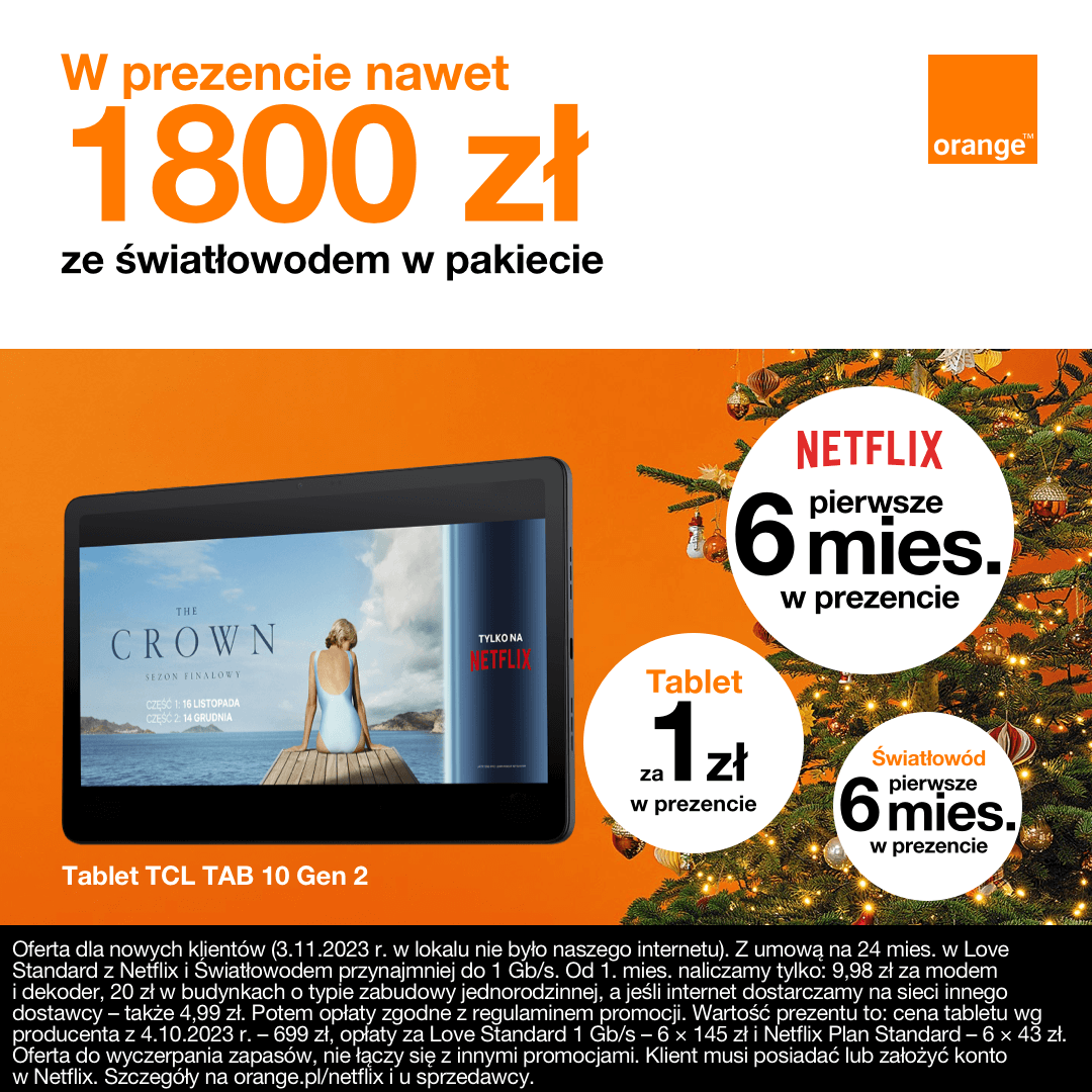 Najlepsza pora na przejście do Orange - Galeria Korona Kielce