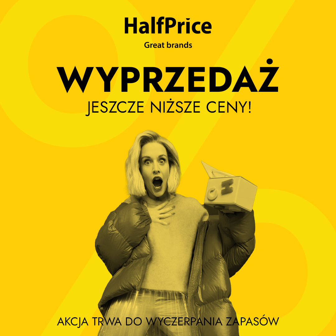 Wyprzedaż HalfPrice - Galeria Korona Kielce