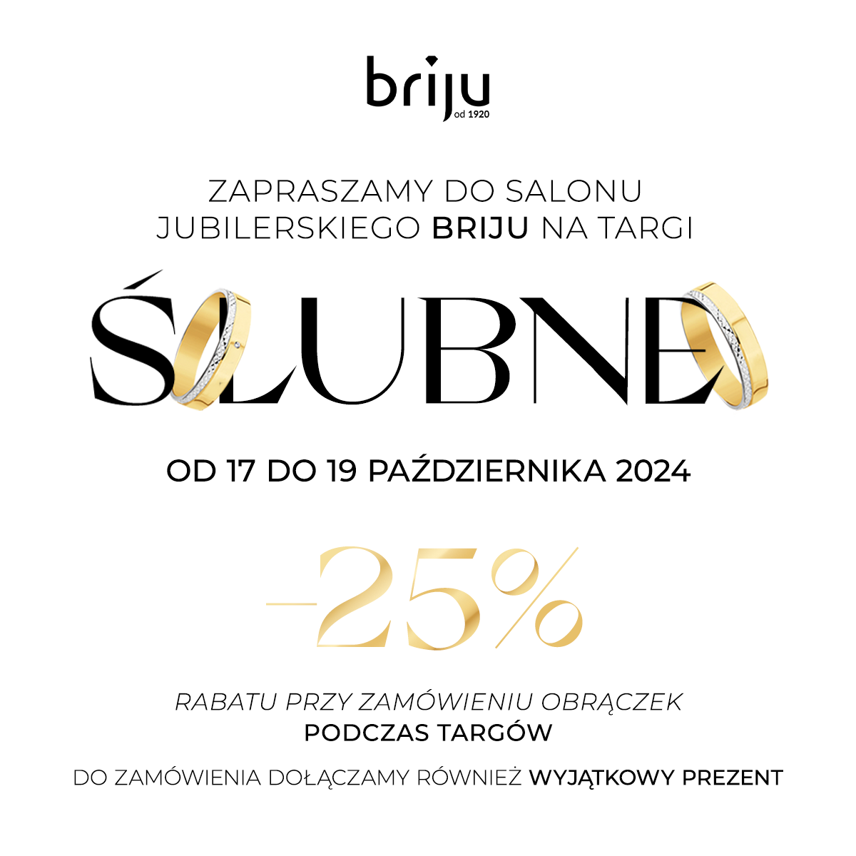 Targi Ślubne w salonie Briju - Galeria Korona Kielce