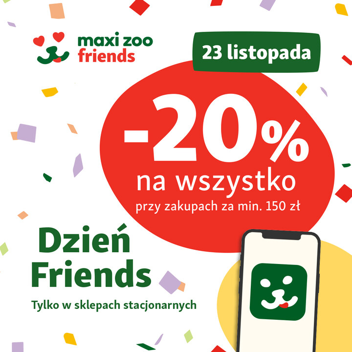 Dzień Friends 20% NA WSZYSTKO - Galeria Korona Kielce