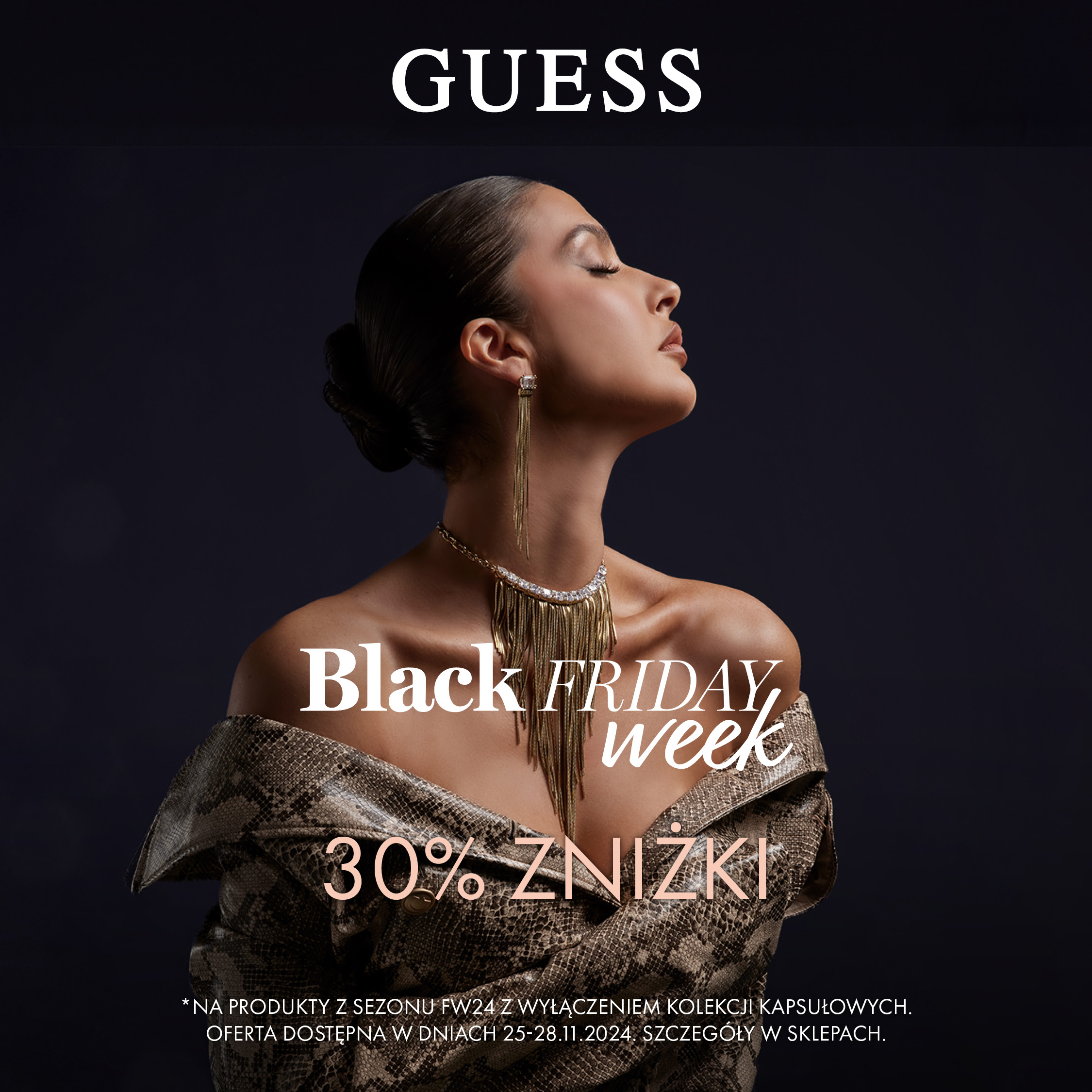 Guess Oferta BLACK WEEK - Galeria Korona Kielce