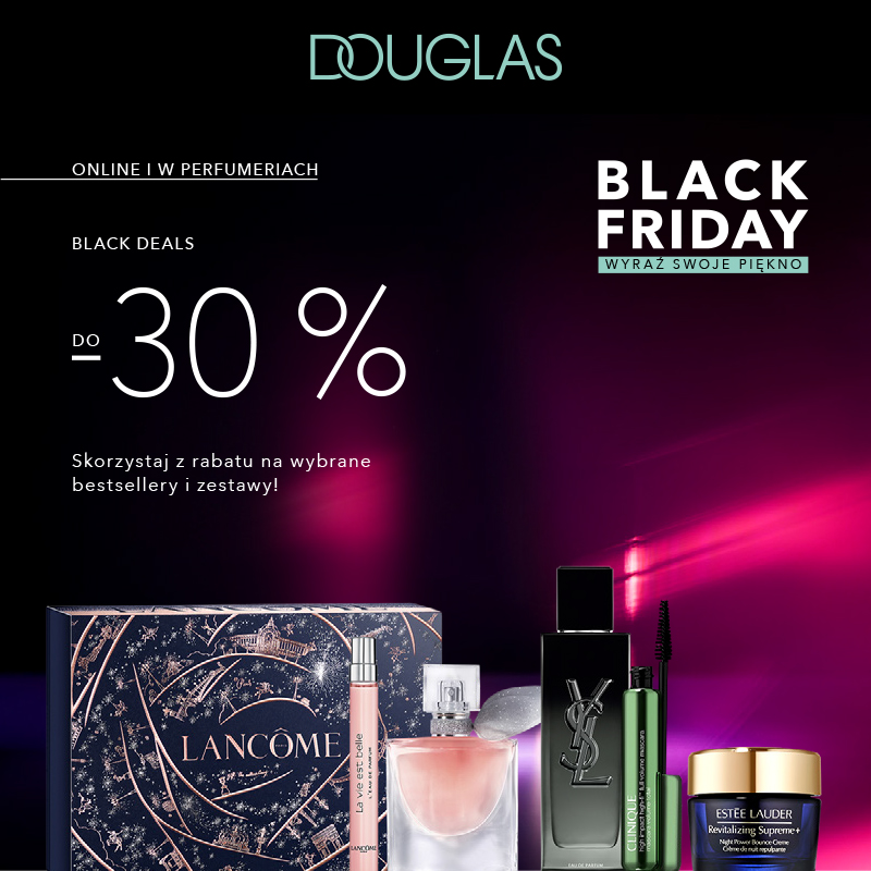 BLACK FRIDAY W DOUGLAS - Galeria Korona Kielce