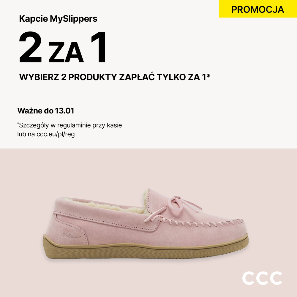 KAPCIE MY SLIPPERS 2ZA1! - Galeria Korona Kielce