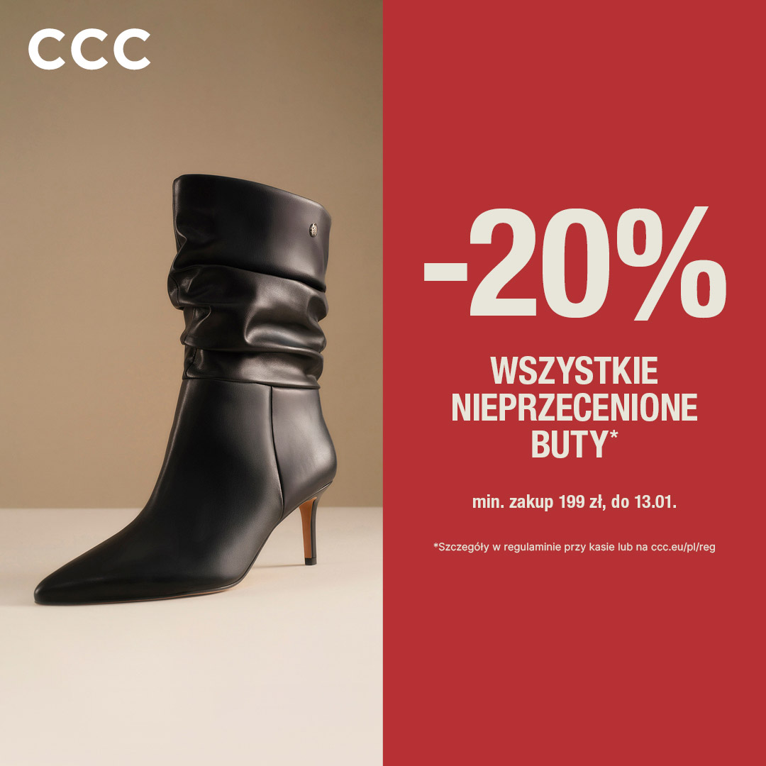 Wszystkie zimowe hity taniej o 20%! - Galeria Korona Kielce