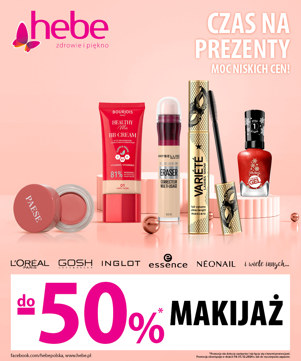 MAKIJAŻ do – 50% - Galeria Korona Kielce