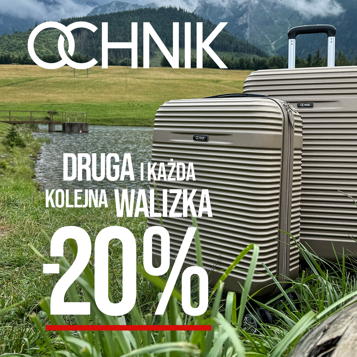 Druga i każda kolejna walizka -20% - Galeria Korona Kielce