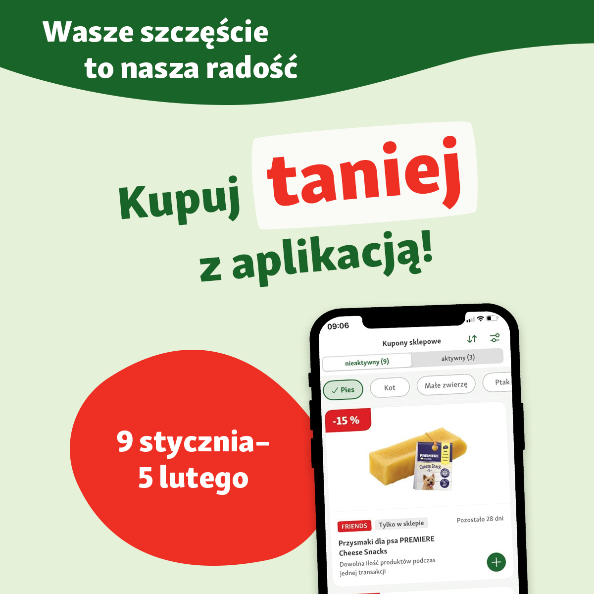 Nowe kupony w aplikacji Maxi Zoo! - Galeria Korona Kielce