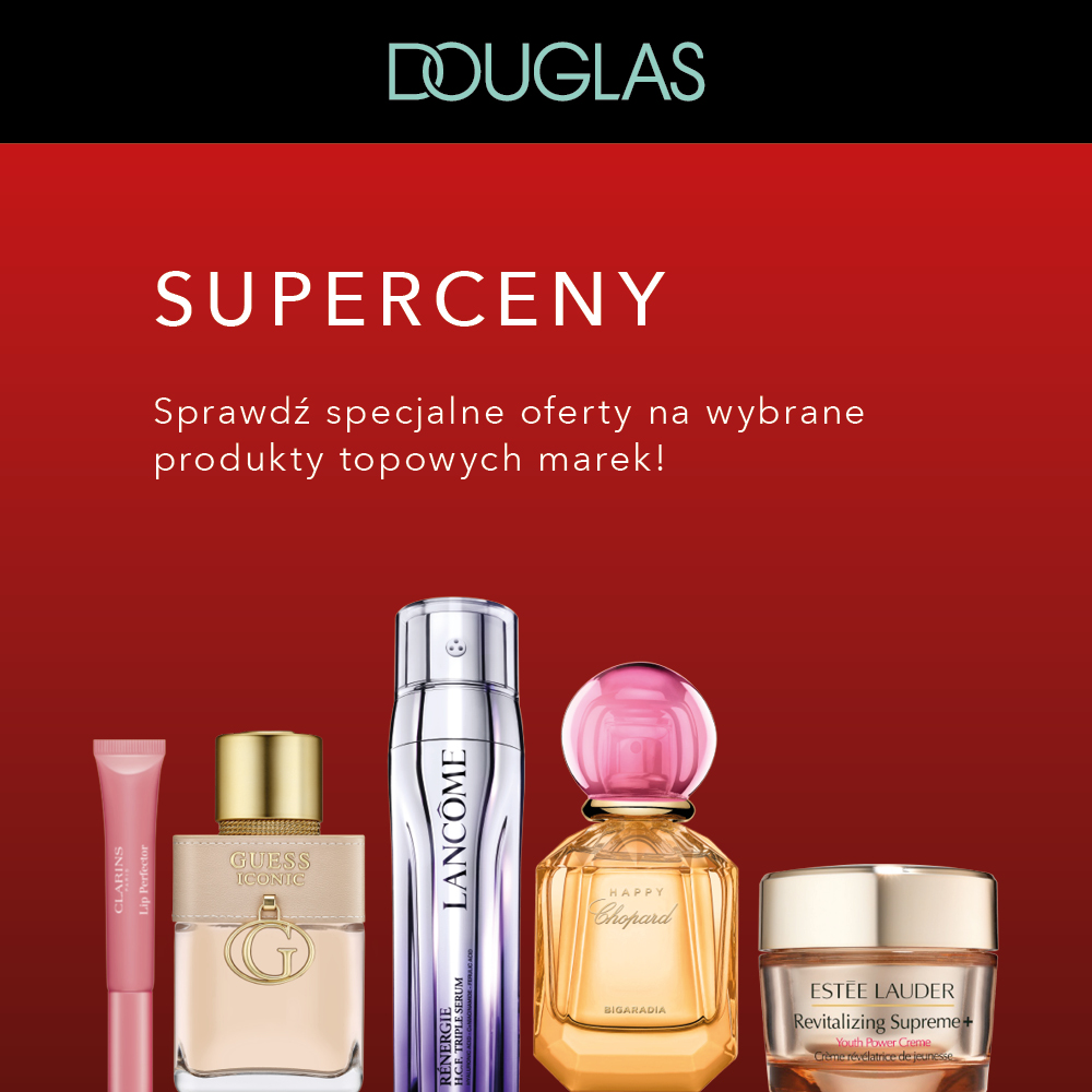 SUPERCENY W PERFUMERIACH DOUGLAS! - Galeria Korona Kielce