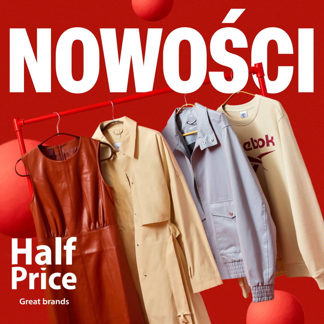 Nowy sezon w HalfPrice! - Galeria Korona Kielce