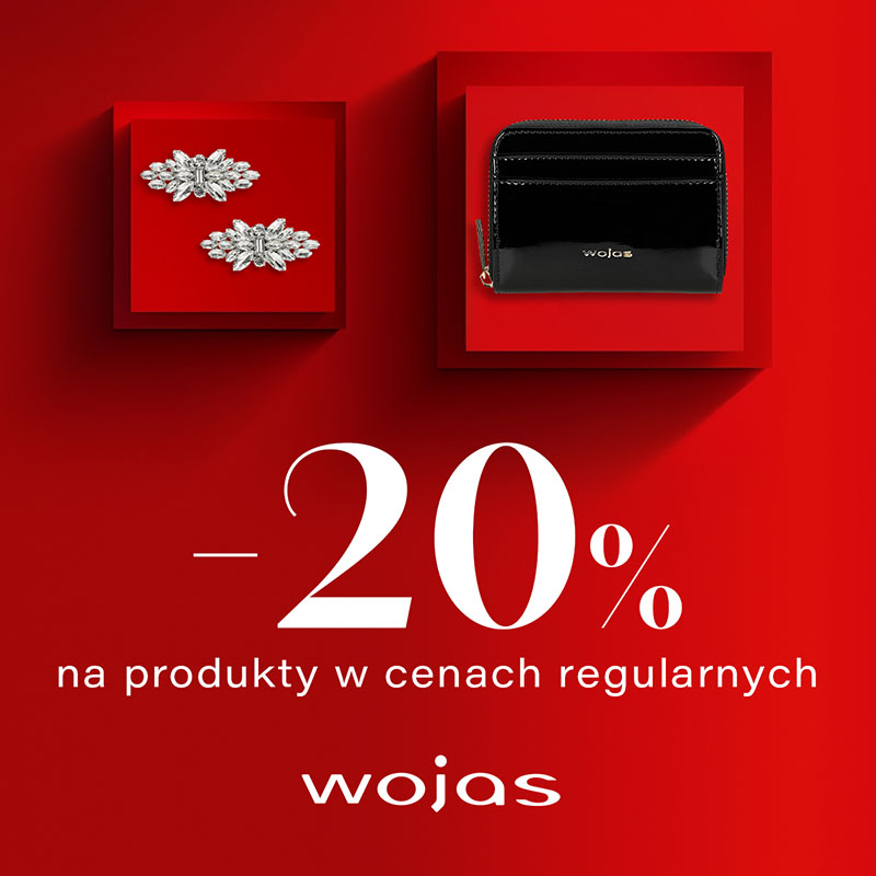 -20% na produkty w cenach regularnych - Galeria Korona Kielce