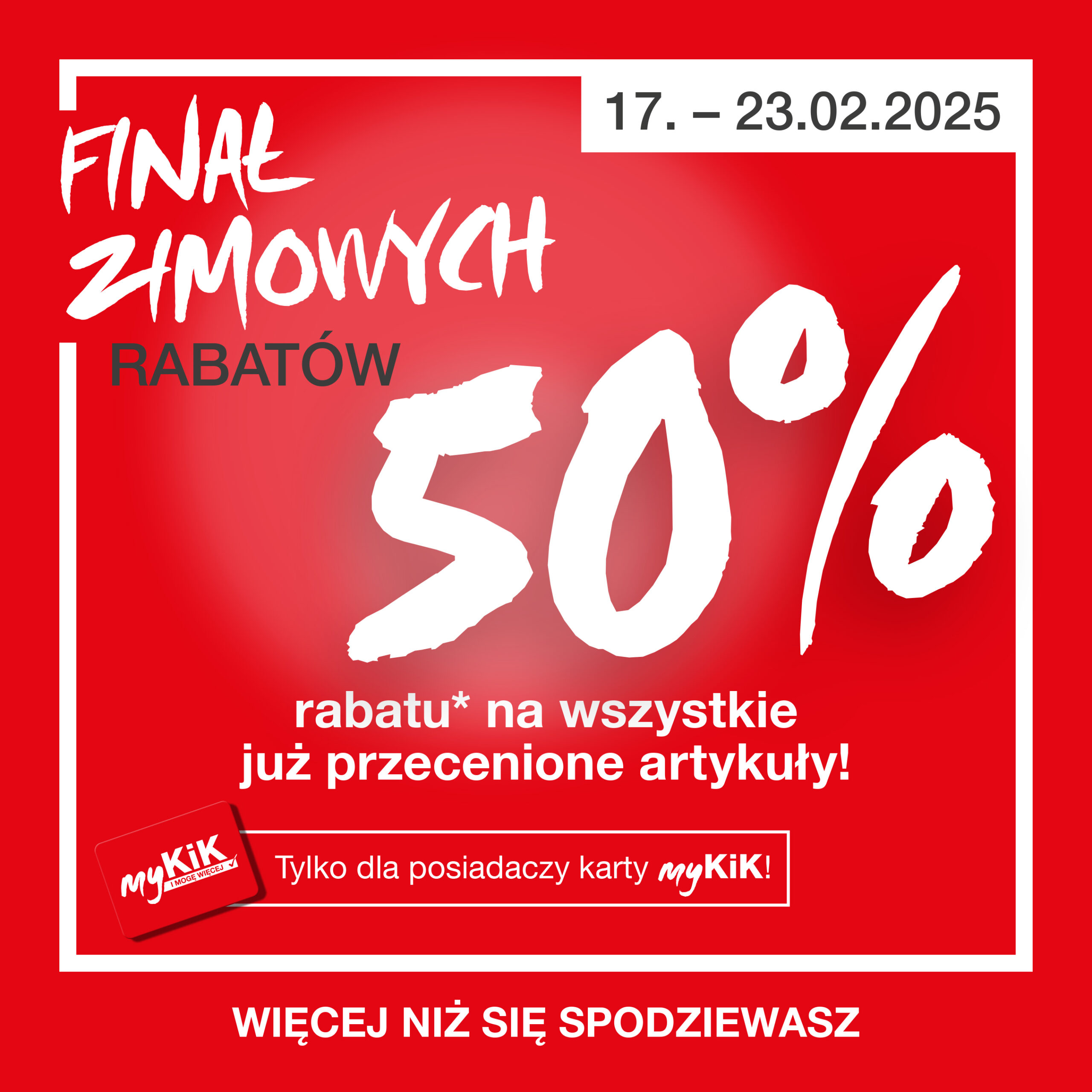 Nowa oferta – rabat -50% - Galeria Korona Kielce