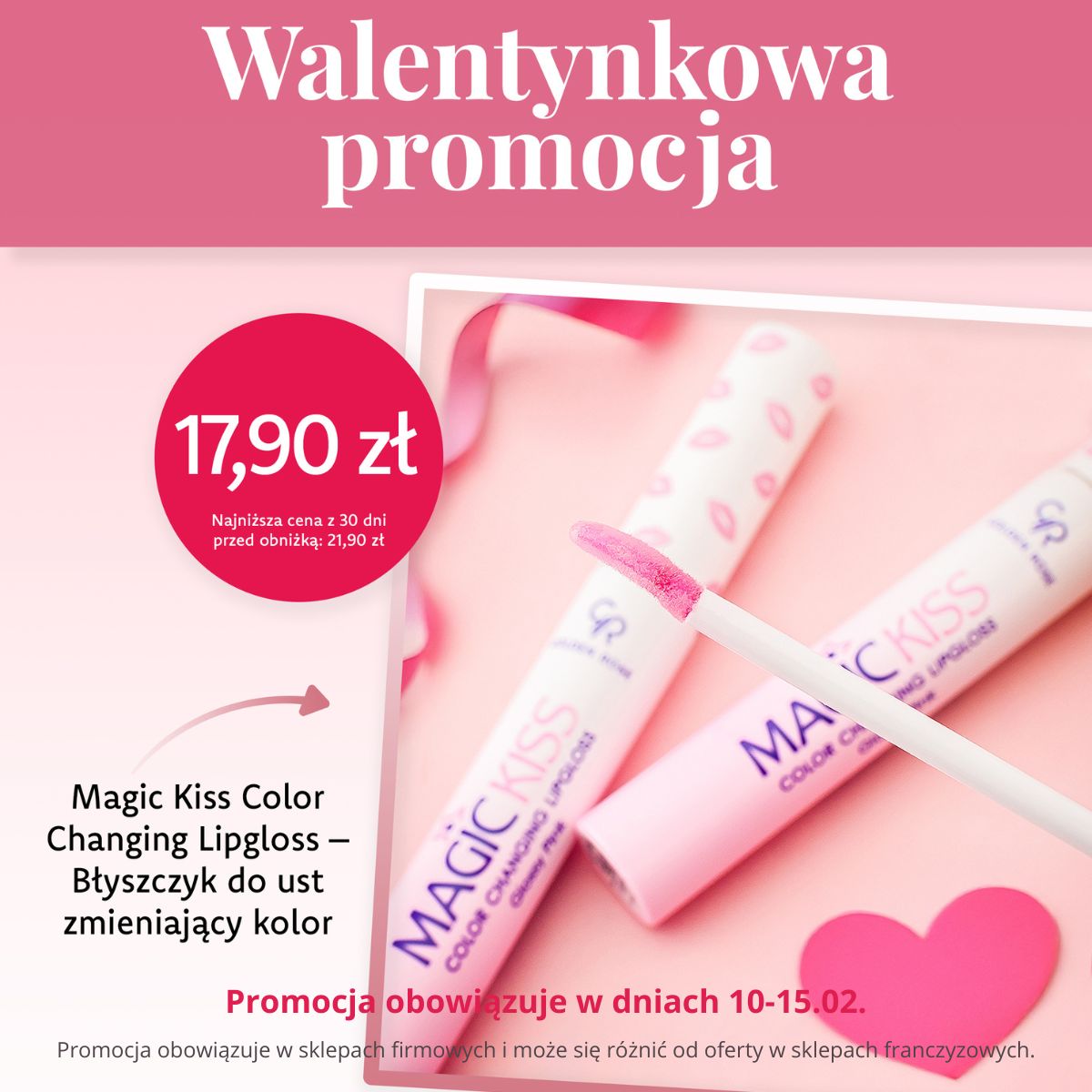 Magic Kiss Color Changing Lipgloss - Galeria Korona Kielce