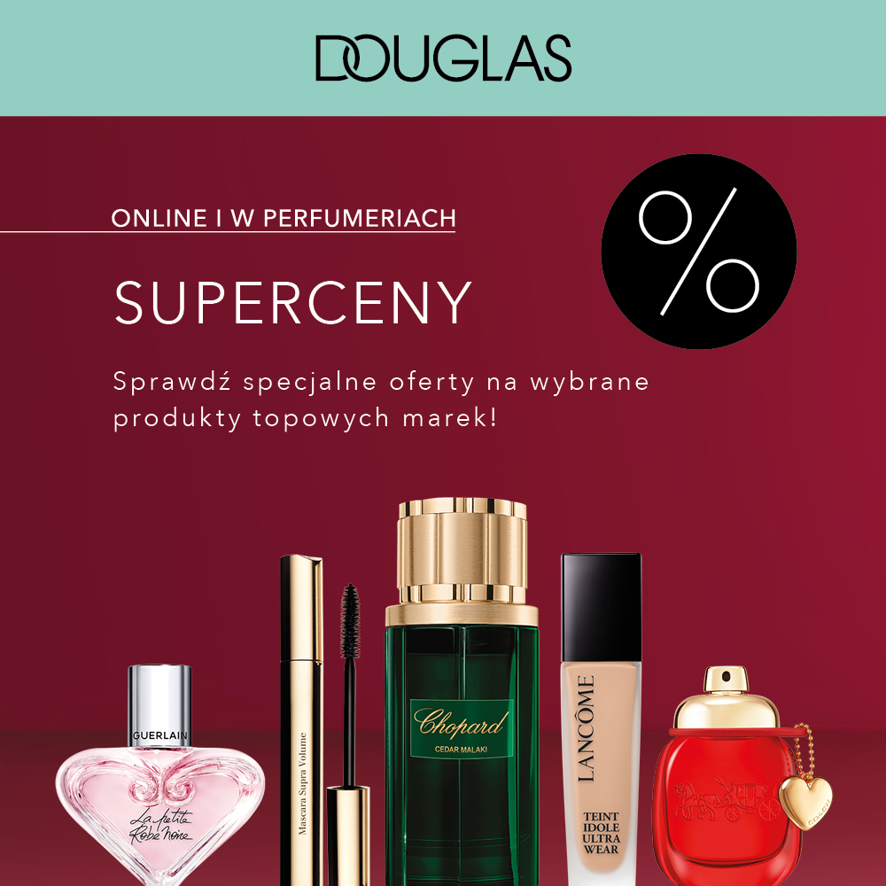 SUPERCENY W PERFUMERIACH DOUGLAS! - Galeria Korona Kielce