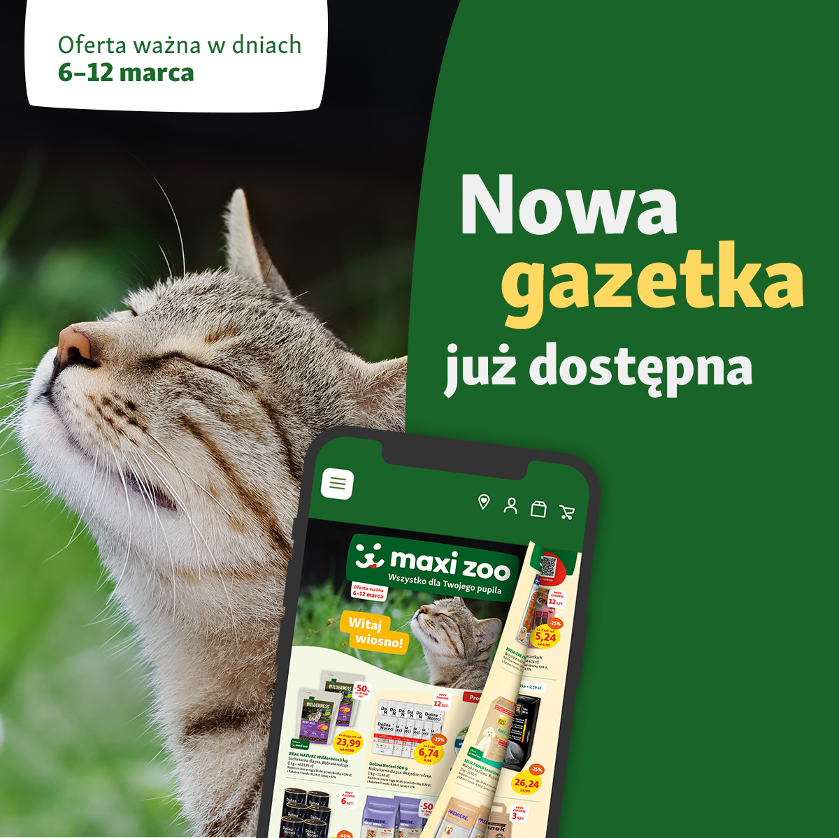 Najnowsza gazetka i najnowsze rabaty w sklepach stacjonarnych Maxi Zoo! - Galeria Korona Kielce