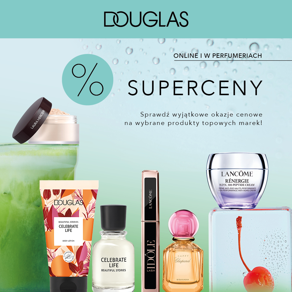 SUPERCENY W PERFUMERIACH DOUGLAS! - Galeria Korona Kielce